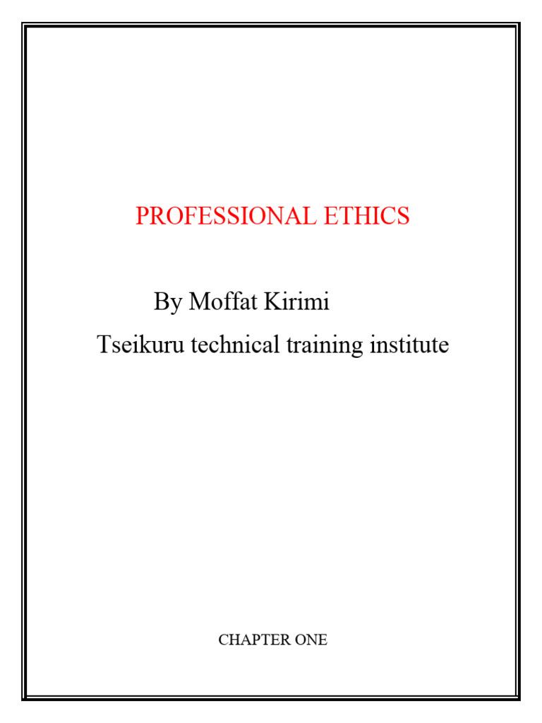 Professional Ethics Download Free Pdf Virtue Ethics Librarian