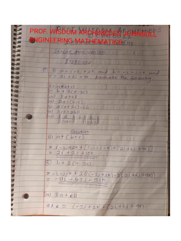 Engineering Mathematics | PDF