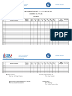 Centralizator-Borderou Notare Completat