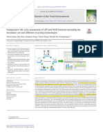 Comparative LCA of LFP and NMC Batteries Including Secondary Use and Different Recycling Technologies (Quan Et Al 2022)