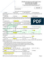 (Đề thi có 6 trang) Thời gian làm bài: 50 phút, không kể thời gian phát đề