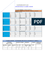 Calendarizacion Clase Orientaciã - N Institucional y Academica