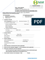 SF1 - Employer Registration Form