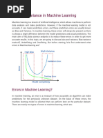 Bias, Variance, and Tradeoff