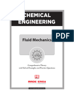 Chemical Engineering: Fluid Mechanics