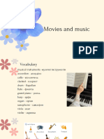 Movies and music