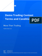 Demo Trading Contest Term and Conditions SVG