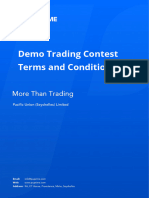 Demo Trading Contest Term and Conditions FSA
