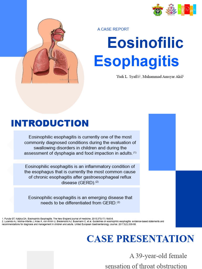 Eosinophilic Esophagitis Case Study | PDF | Gastroesophageal Reflux ...