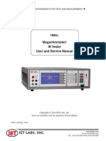 IET 1865+ User and Service Manual