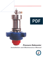 TM-514 Pressure Debooster manual