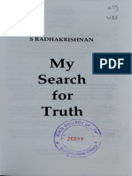 My Search For Truth - Formative Years Dr. S. Radhakrishnan