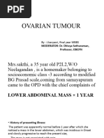 Ovarian Tumour