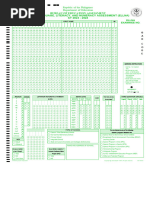 Answer Sheet Ellna Grade 3 | PDF