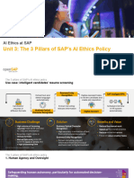 OpenSAP Aie1 Unit 3 PILLAR Presentation