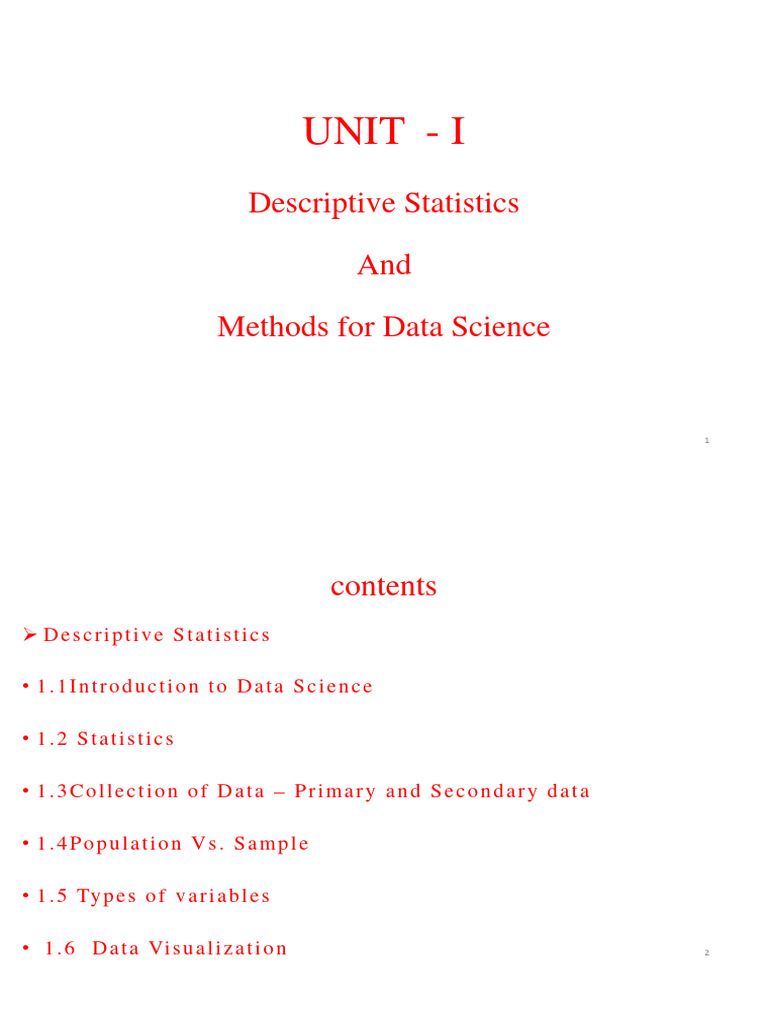 unit-i-descriptive-statistics-and-methods-for-data-science-pdf