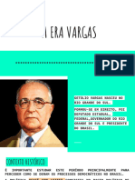 A Era Vargas