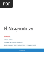 File Handling in Java