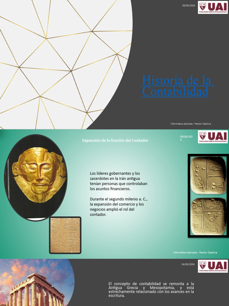 Historia de La Contabilidad | PDF | Contabilidad | Servicios financieros