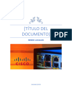 Zeiter Emiliano Luis Alberto Tarea Presencial Configuración Por Terminal de Switch Cisco 2960 Catalyst Series