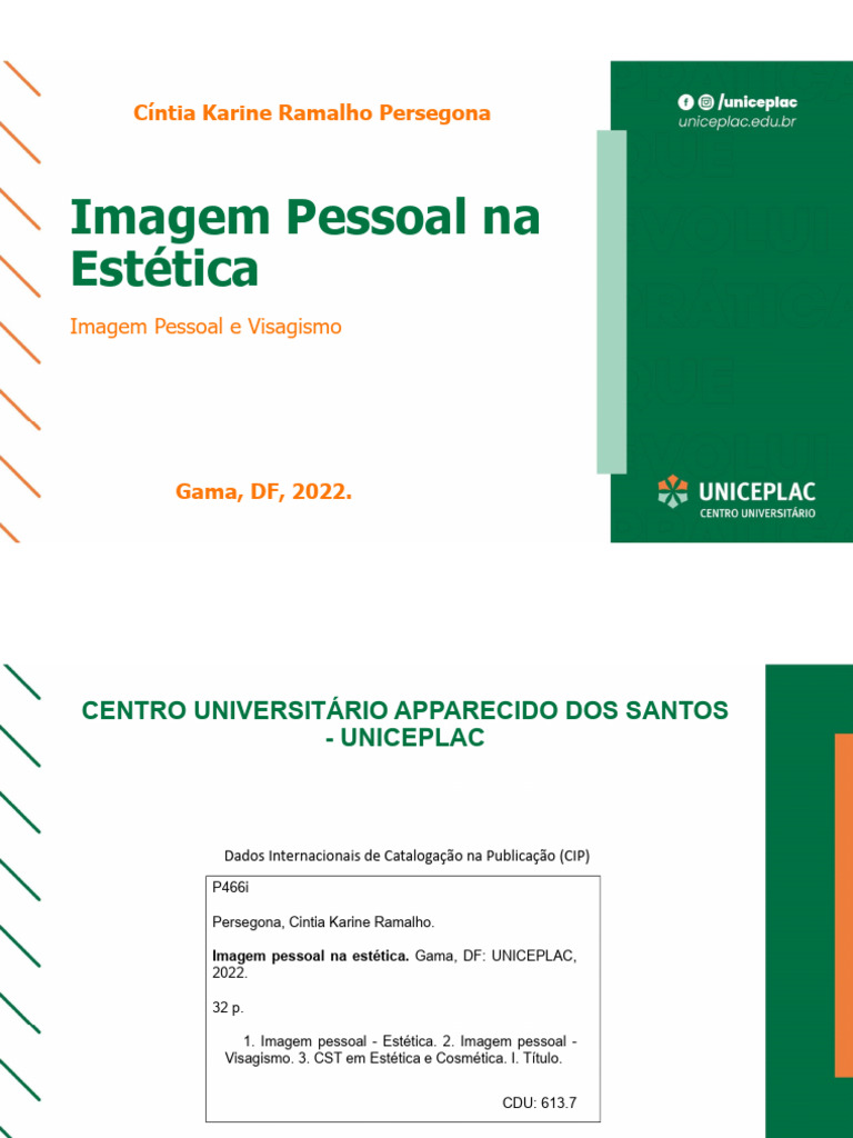 Imagem Pessoal e Estética Profissional | PDF | Estética | Beleza