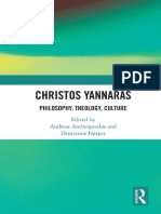 Andreas Andreopoulos (Editor), Demetrios Harper (Editor) - Christos Yannaras - Philosophy, Theology, Culture-Routledge (2018)