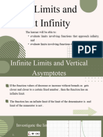 Infinite Limits and Limits at Infinity