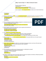 Exercise Topic 3 - Internal Controls