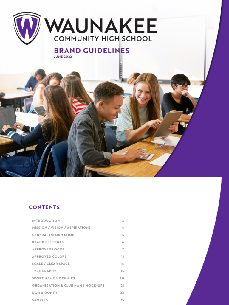 WCSD WCHSBrandGuide22 F | PDF | Brand | Logos