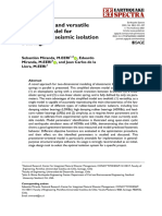 A Simplified and Versatile Element Model For Elastomeric Seismic Isolation Bearings