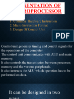 Presentation of microprocessor