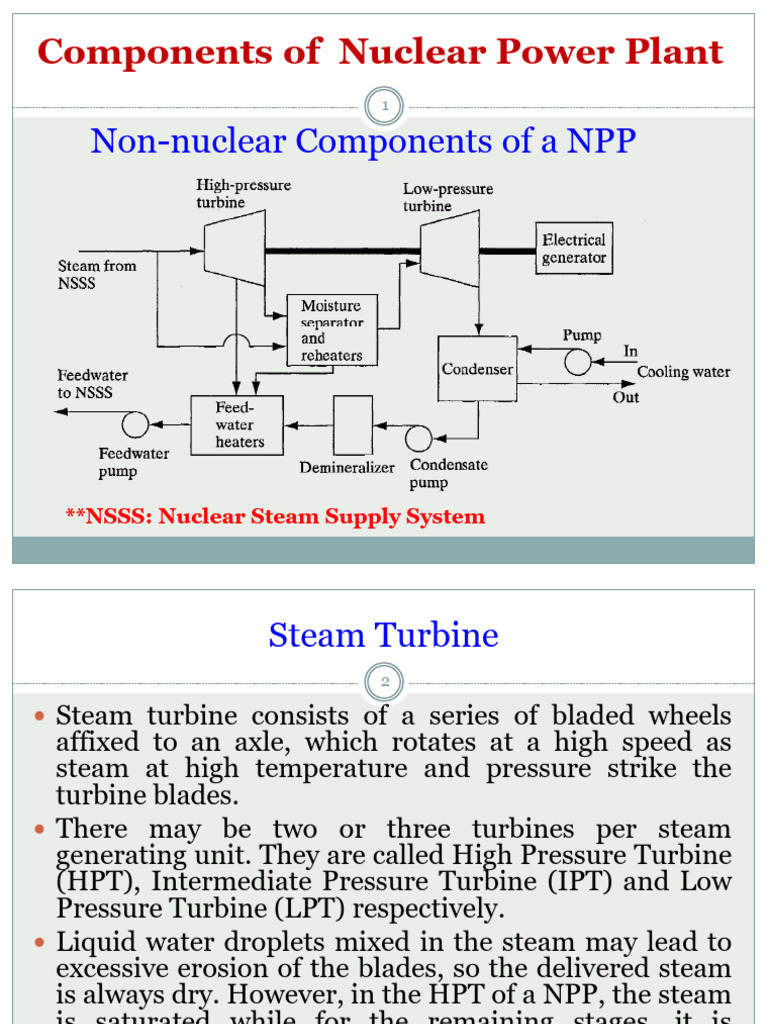 Key Components of Nuclear Power Plants | PDF | Pressurized Water ...