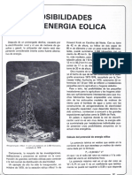 Posibilidades Energia Eolica - Formula Generacion