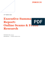 Online Scams and Fraud Summary Report