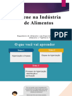 Higiene na Indústria de Alimentos - Apresentação IFMG