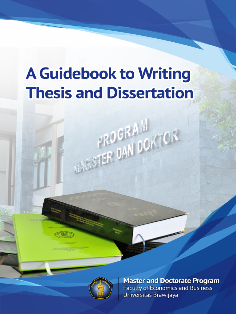 Buku Penulisan Thesis Dan Disertasi (English Version) | PDF | Thesis
