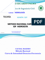 Curvas Idf- Hidrograma Triangular-hidroesta 2023 II