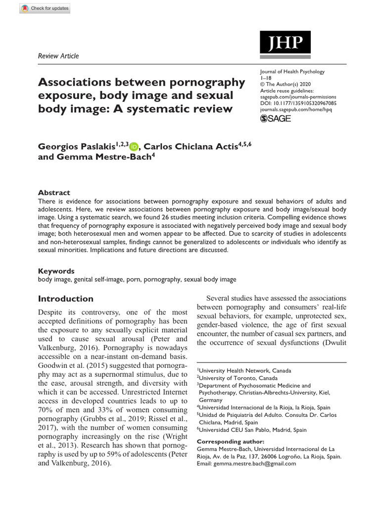 pornography-s-impact-on-body-image-pdf-body-image-adolescence