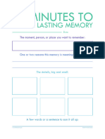 10MS6 Build A Lasting Memory by Christie Zimmer