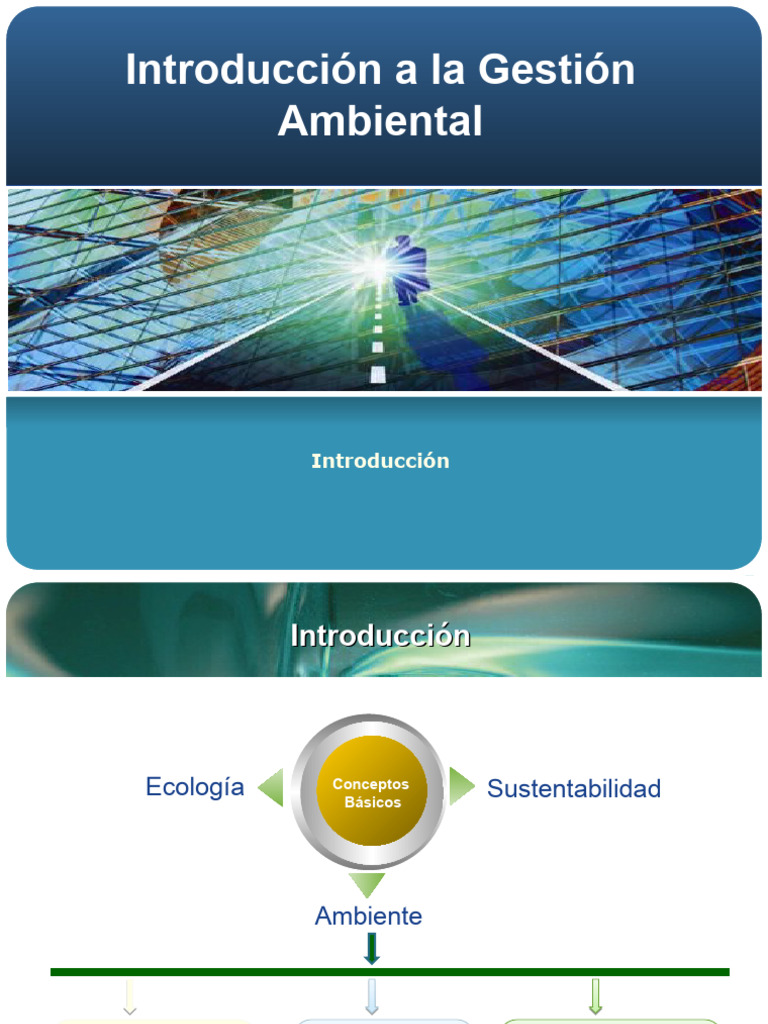Introducción A La Gestión Ambiental | PDF | Entorno natural ...