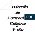 Cuadernillo de Formaci-N Religiosa 3