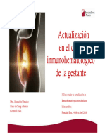 CONTROL INMUNOHEMATOLOGICO  GESTANTE