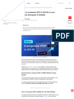 4 Methods To Compress PDF To 200 KB Offline (Computer & Mobile)
