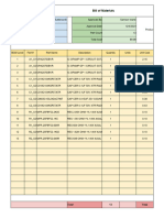 Bill of Materials Template 04