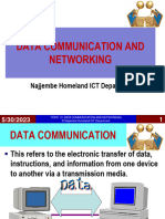 Data Communication and Networking