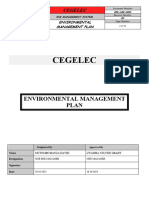 Cegelec Environmental Management Plan
