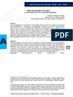 MÍDIA-EDUCAÇÃO NA ESCOLA Desafios Na Associação Entre TIC e Educação Ambiental