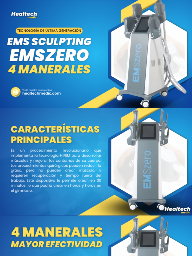 Beneficios de EMSCULPT EMSzero | PDF
