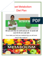 Reset Metabolism Diet Plan