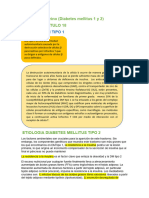 Etiologia DM Tipo 1: Examen Endocrino (Diabetes Mellitus 1 y 2) Hammer Capitulo 18